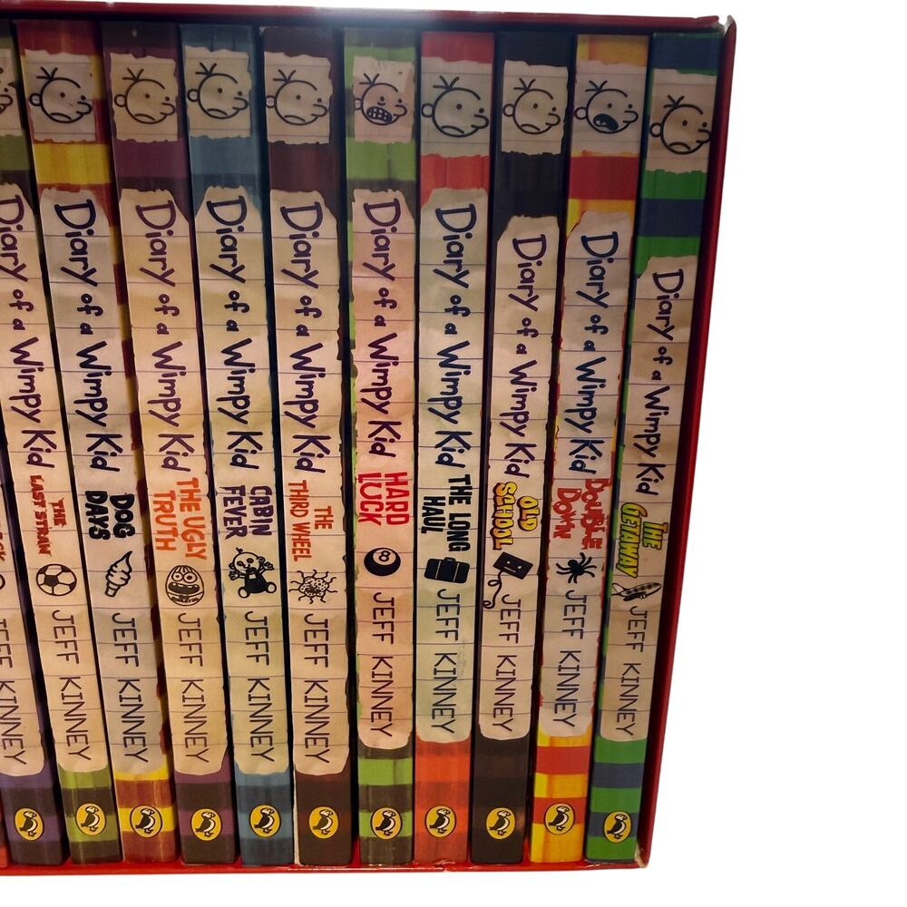 Diary Of A Wimpy Kid Box Of Books Box Set Paperback Books 1-12 Jeff Kinney New - Picture 4 of 7